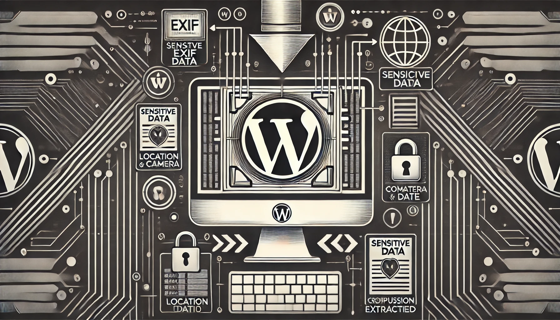 The Security of Uploaded Images in WordPress: Sensitive EXIF Data and Default Image Compression